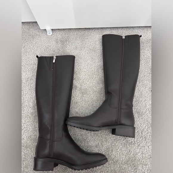 Nine West Black Boots Size 6.5 - Picture 2 of 3